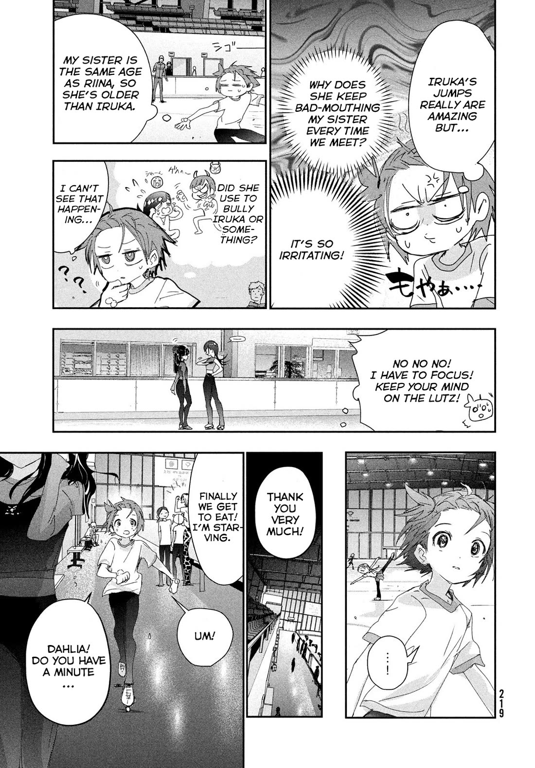 Medalist manga, chapter 38, page 19 of 32