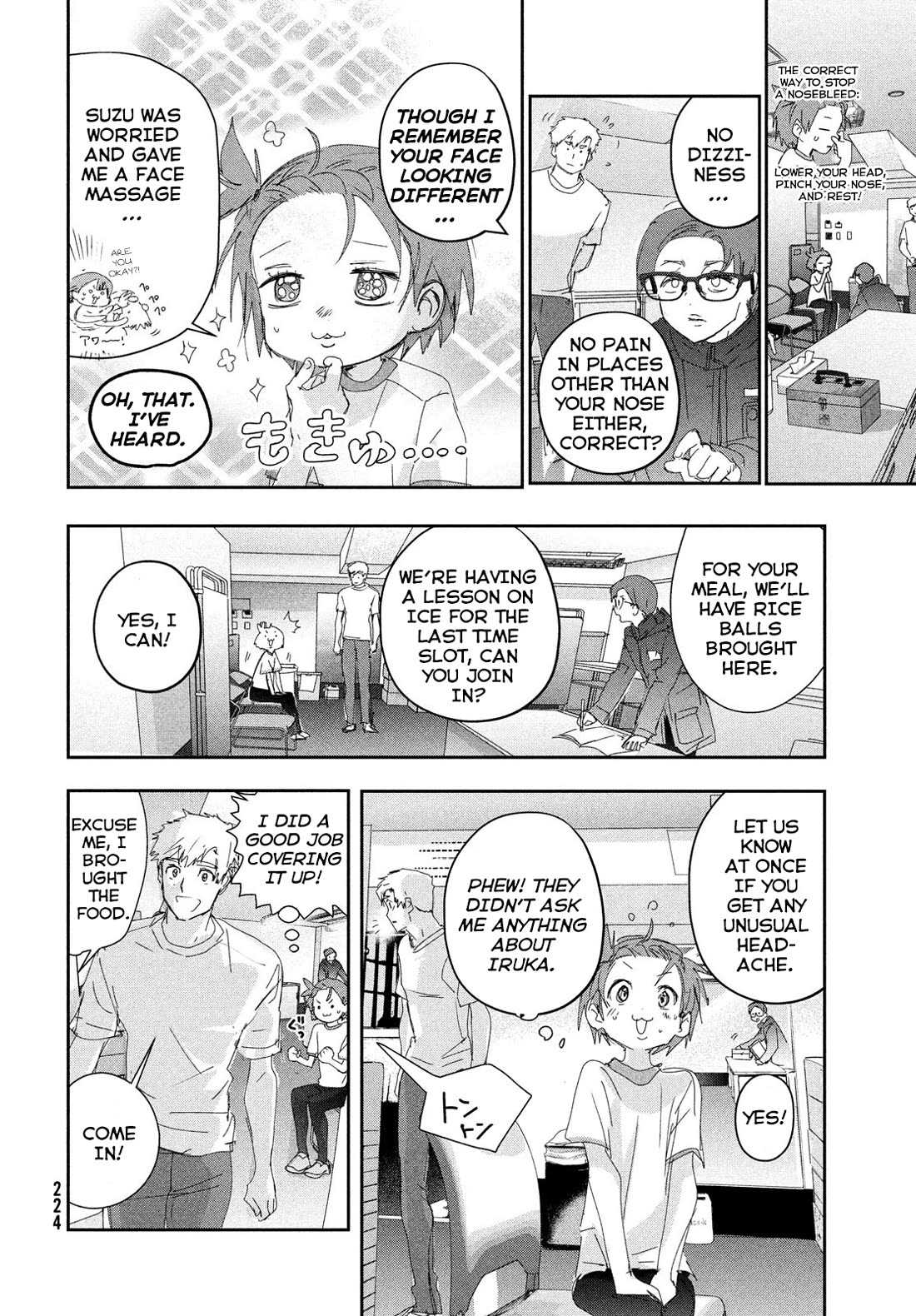 Medalist manga, chapter 38, page 24 of 32