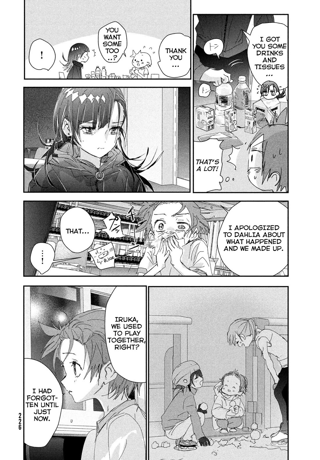 Medalist manga, chapter 38, page 26 of 32