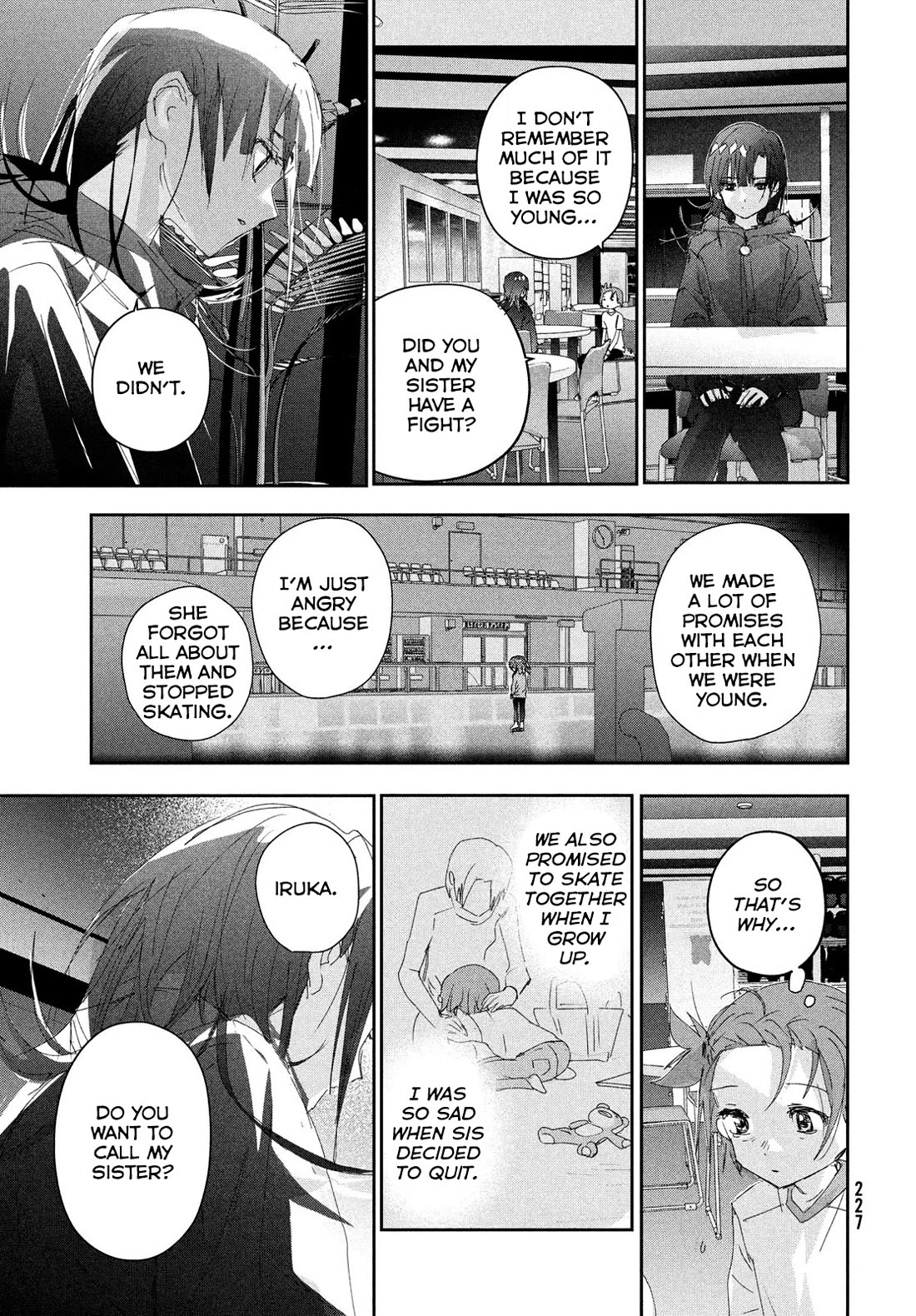 Medalist manga, chapter 38, page 27 of 32