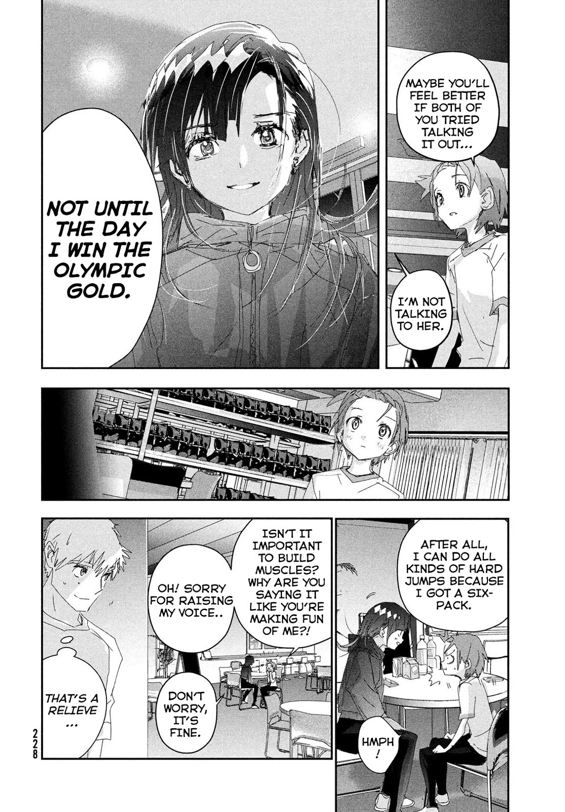 Medalist manga, chapter 38, page 28 of 32