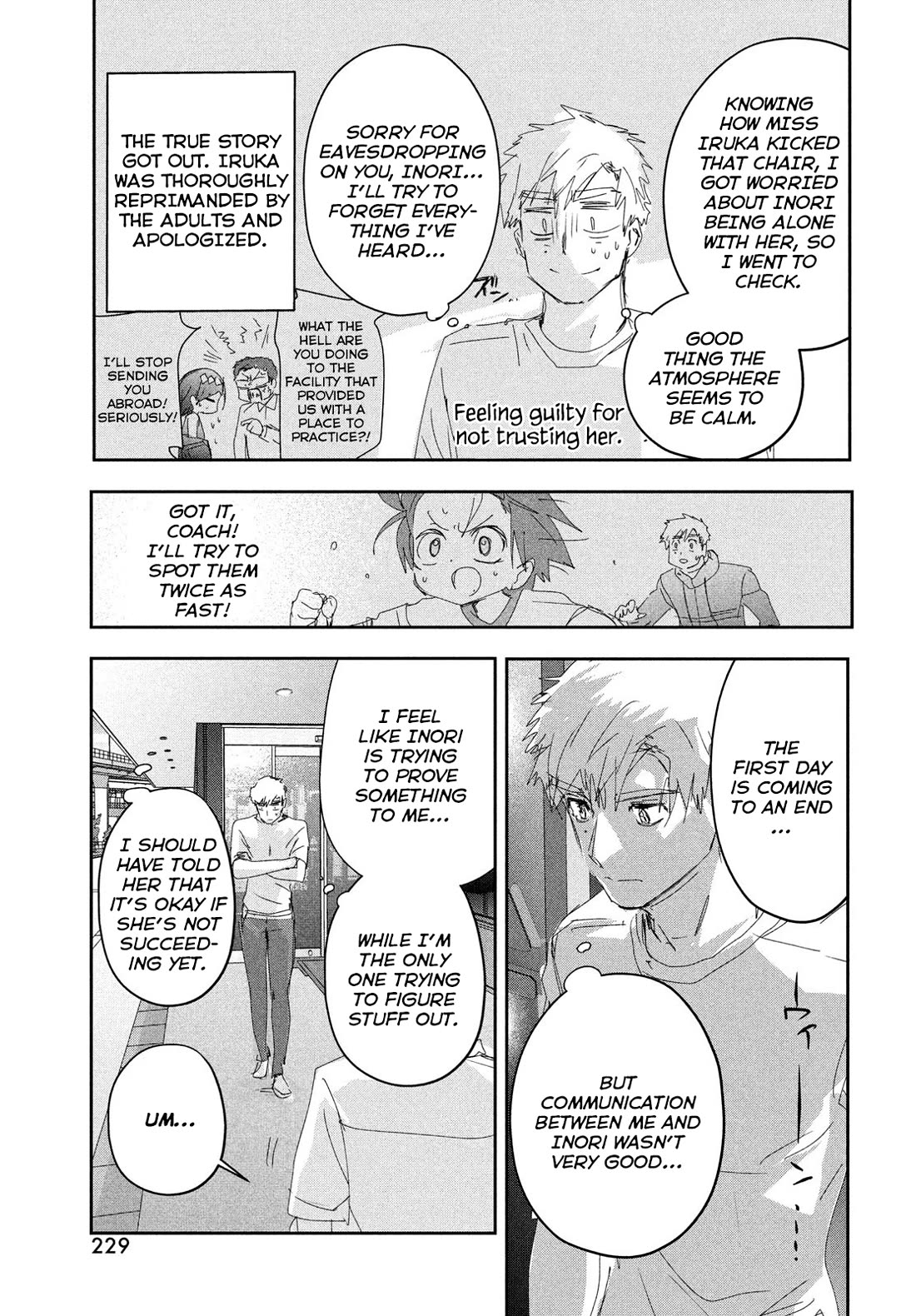 Medalist manga, chapter 38, page 29 of 32