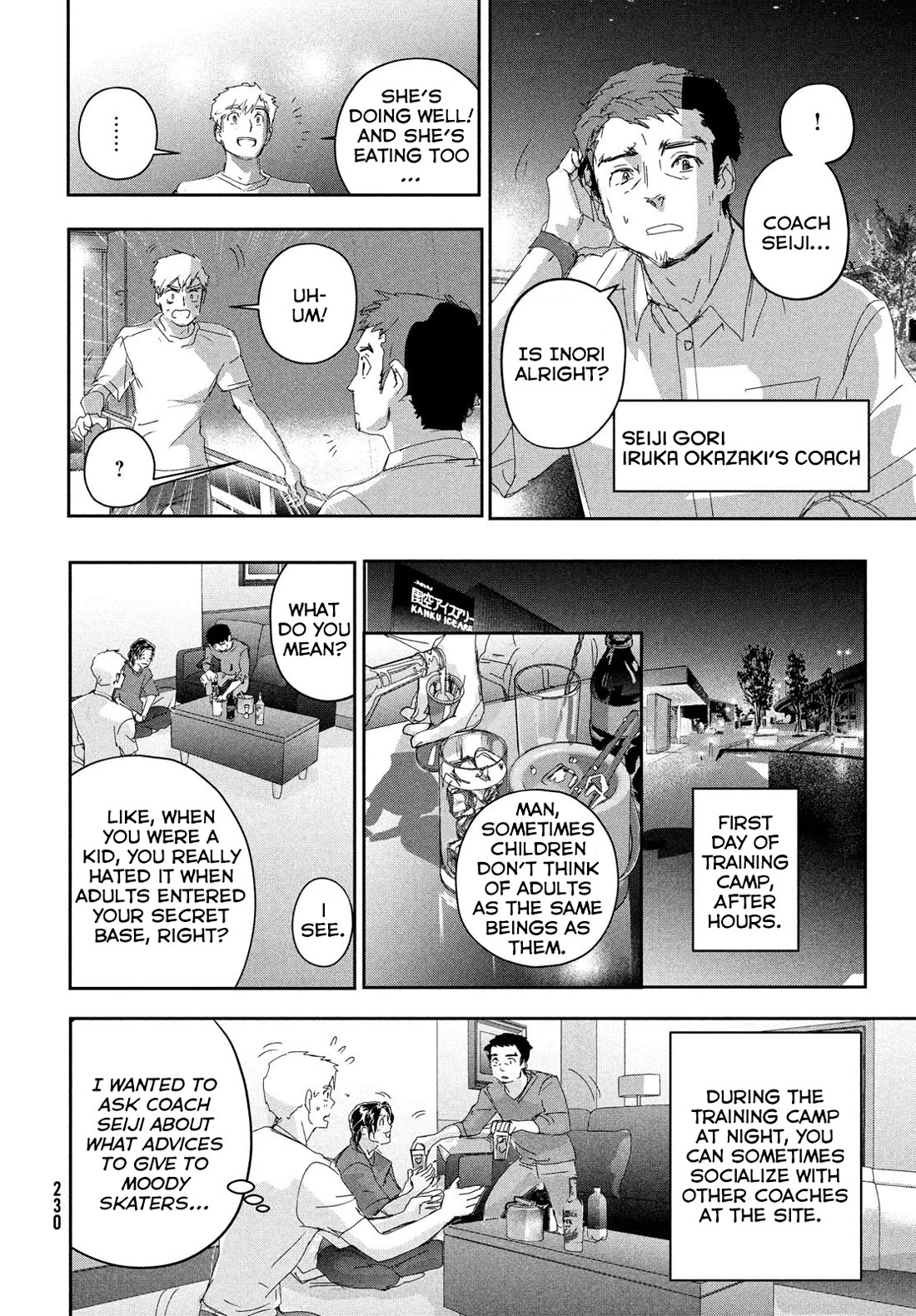 Medalist manga, chapter 38, page 30 of 32