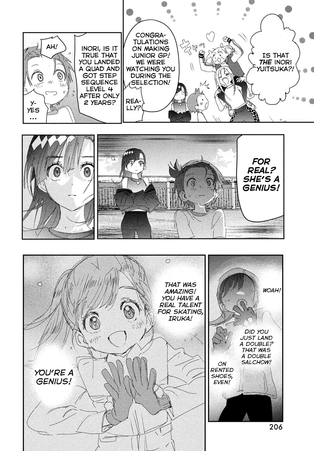 Medalist manga, chapter 38, page 6 of 32