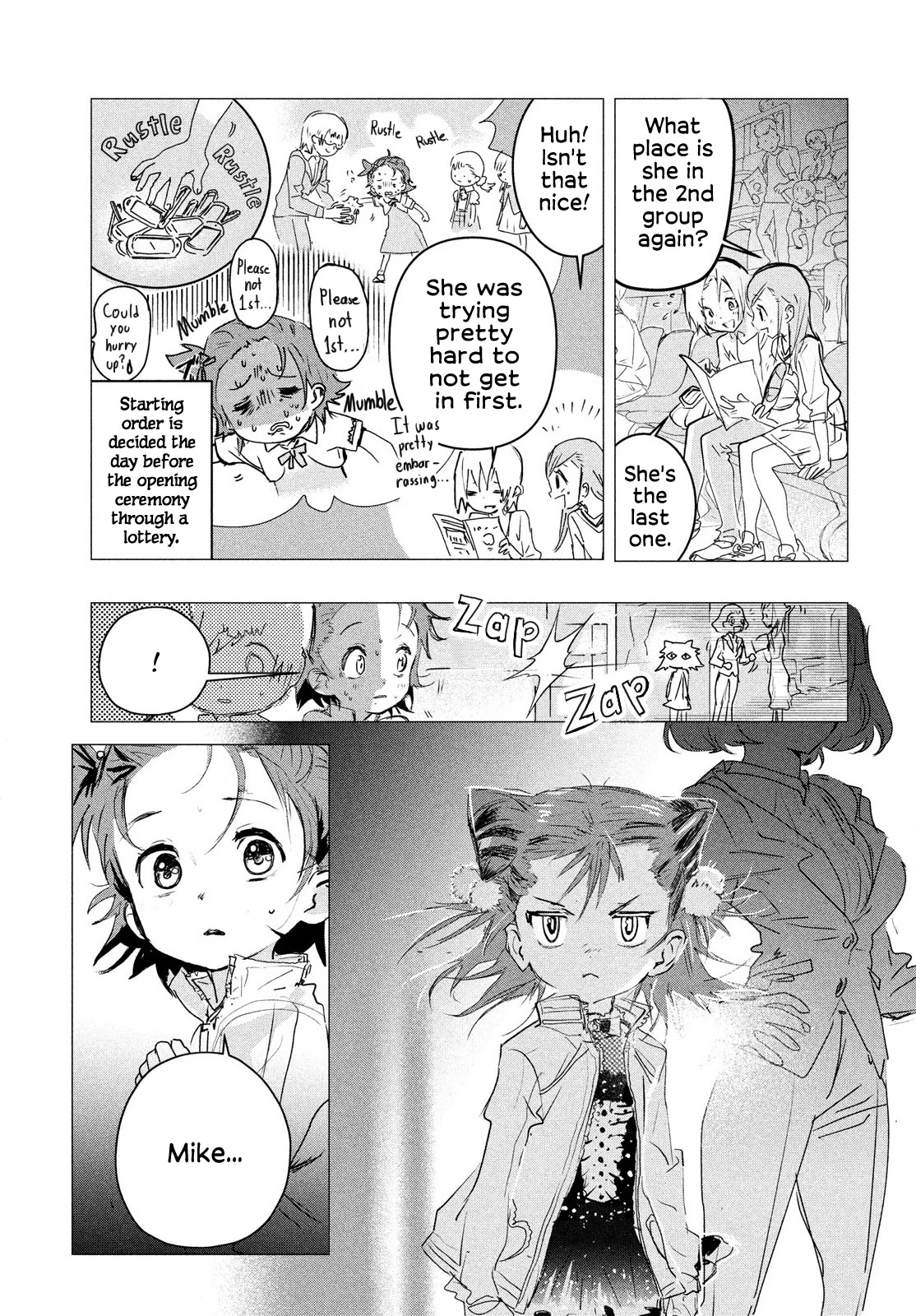 Medalist manga, chapter 4, page 10 of 64