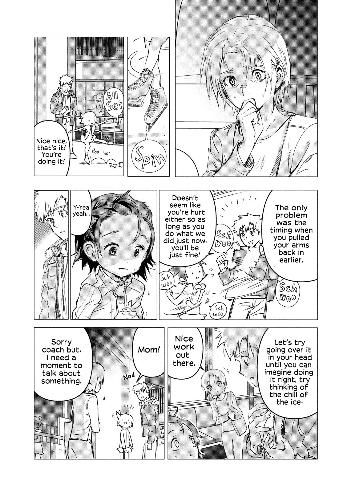 Medalist manga, chapter 4, page 20 of 64