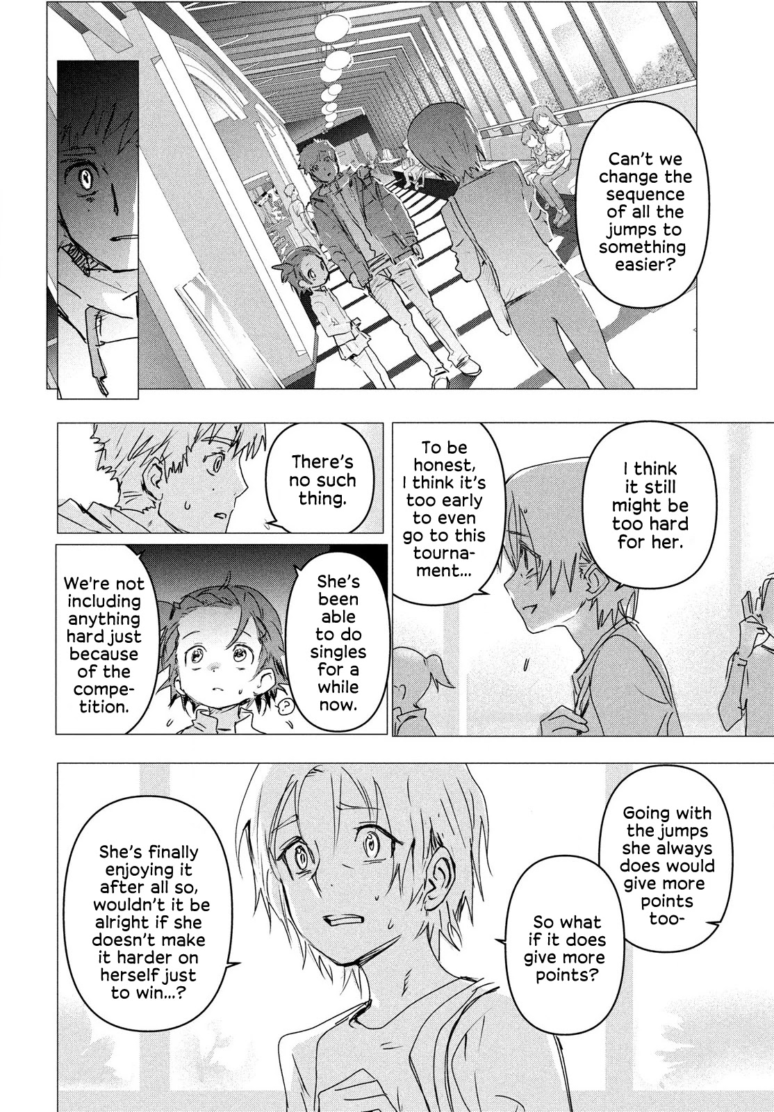 Medalist manga, chapter 4, page 21 of 64