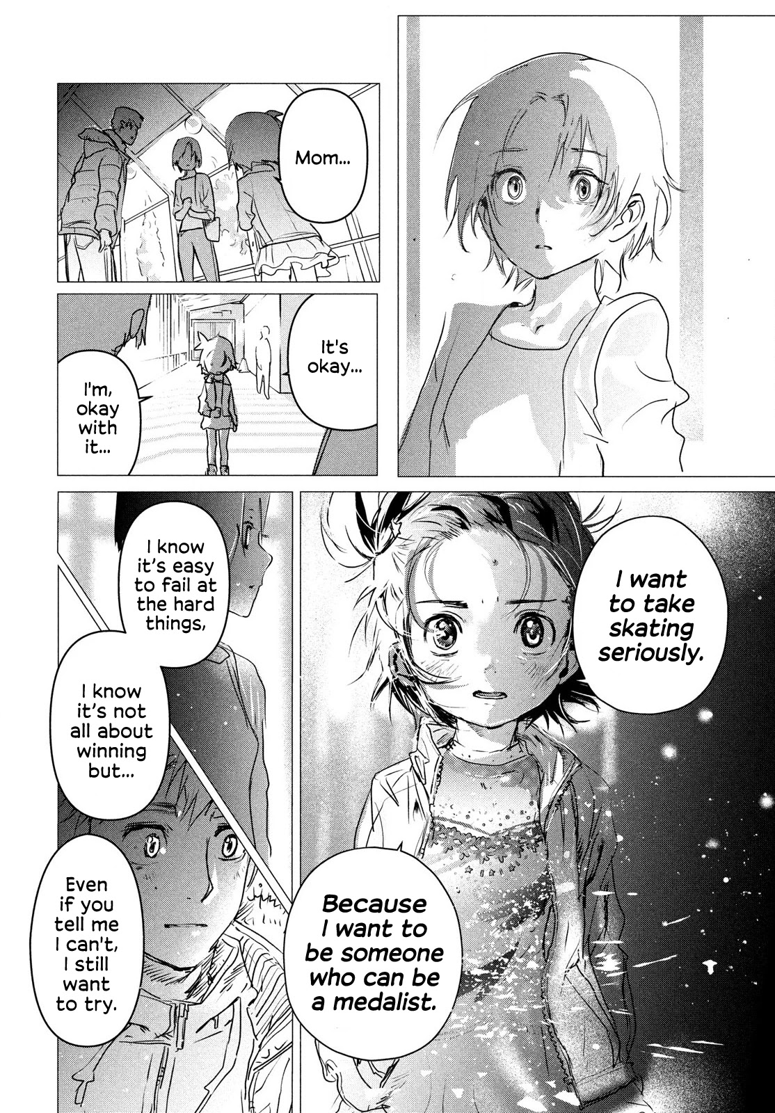 Medalist manga, chapter 4, page 25 of 64