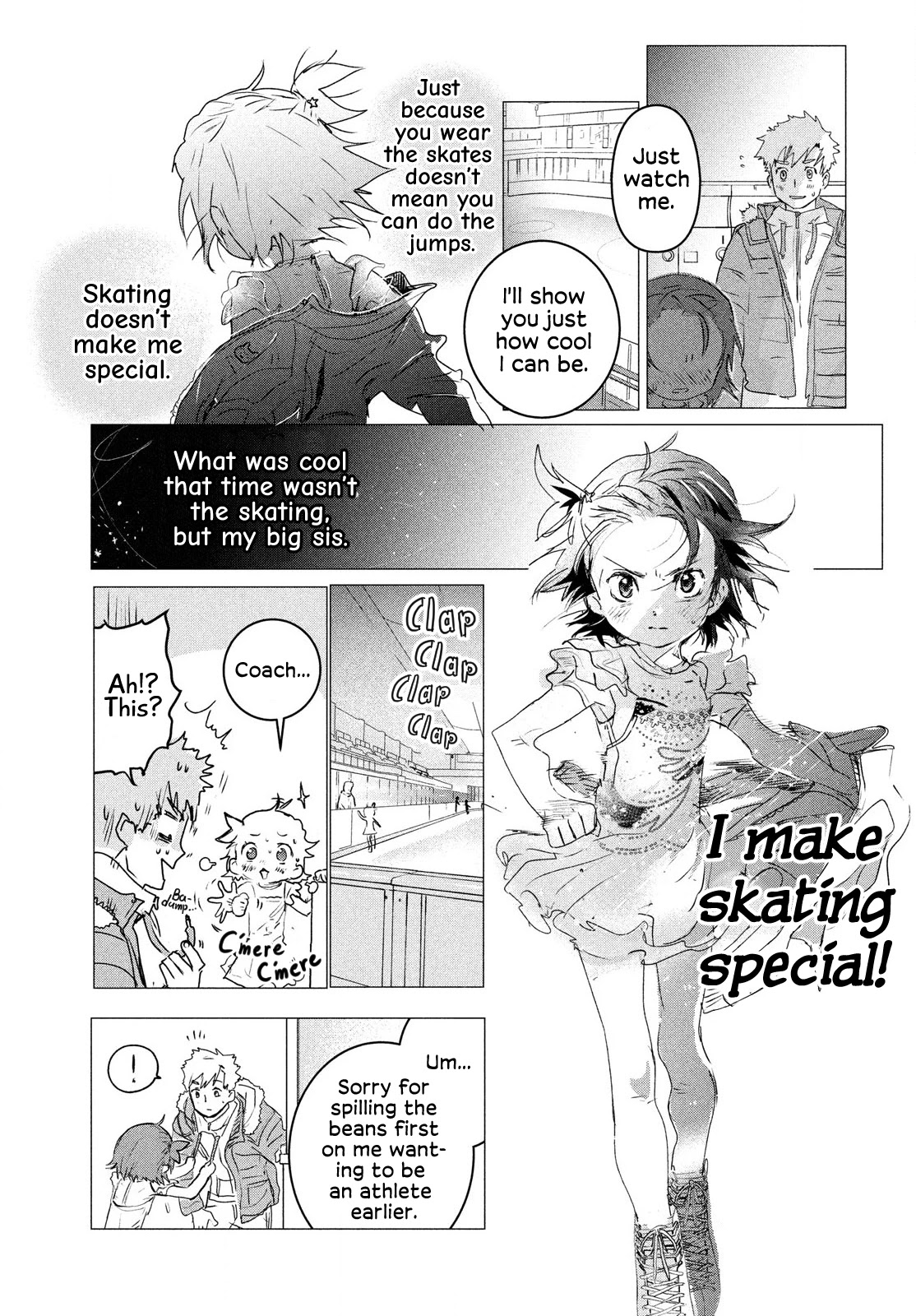 Medalist manga, chapter 4, page 26 of 64