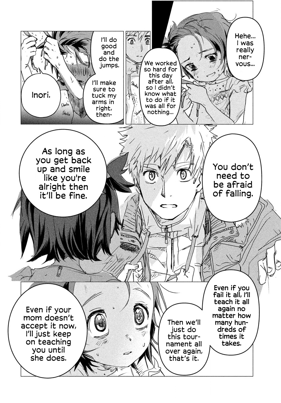 Medalist manga, chapter 4, page 27 of 64