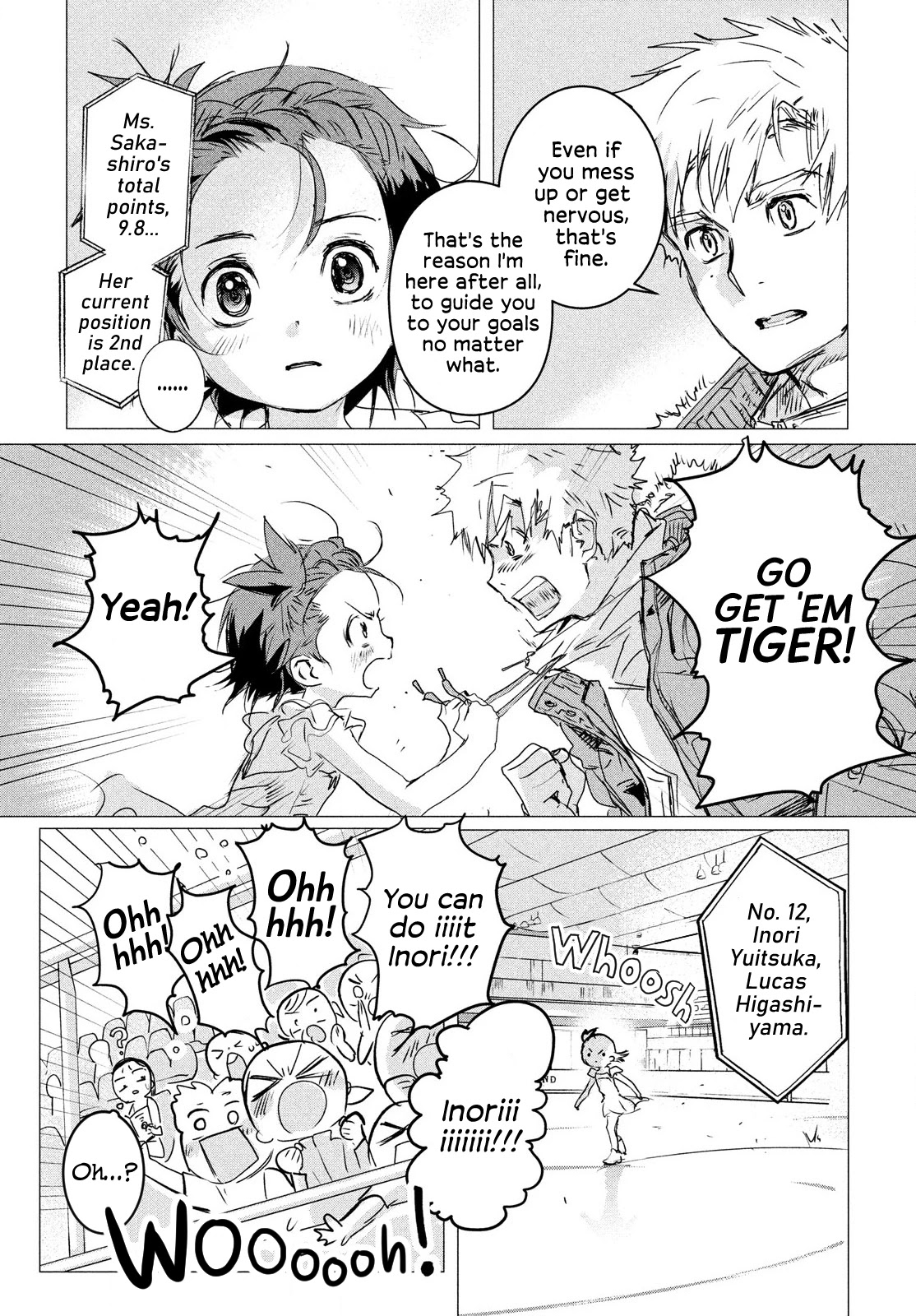 Medalist manga, chapter 4, page 28 of 64