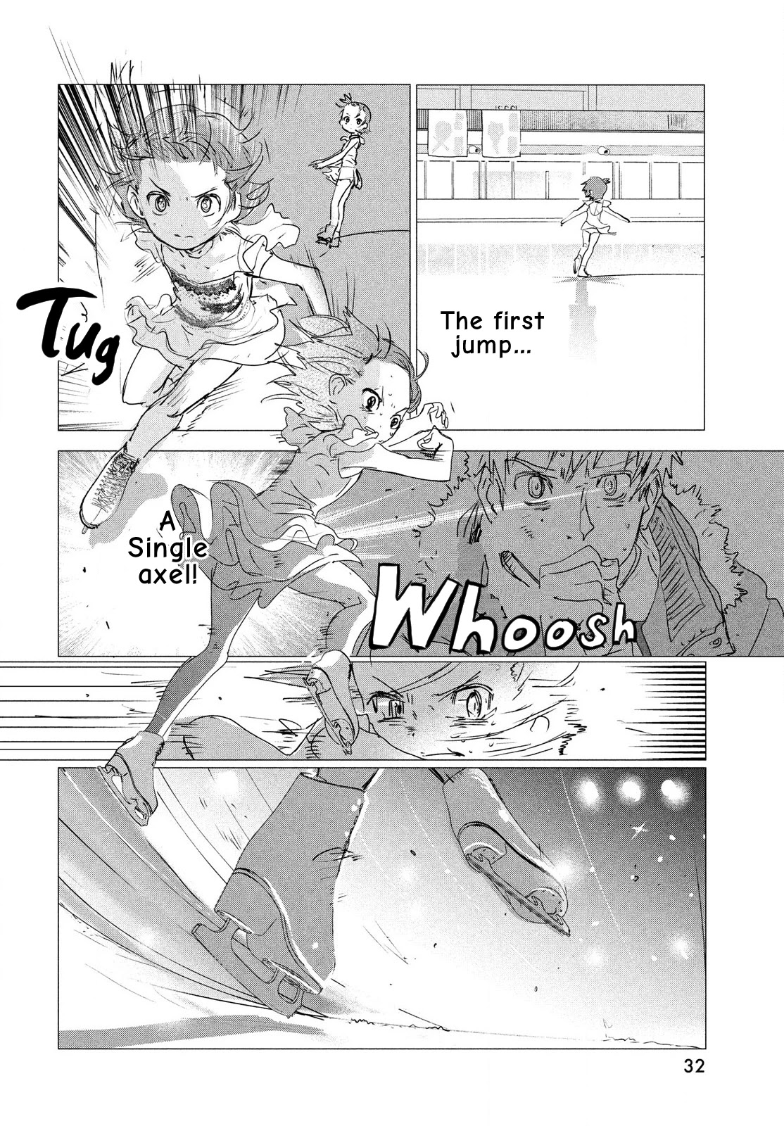 Medalist manga, chapter 4, page 31 of 64