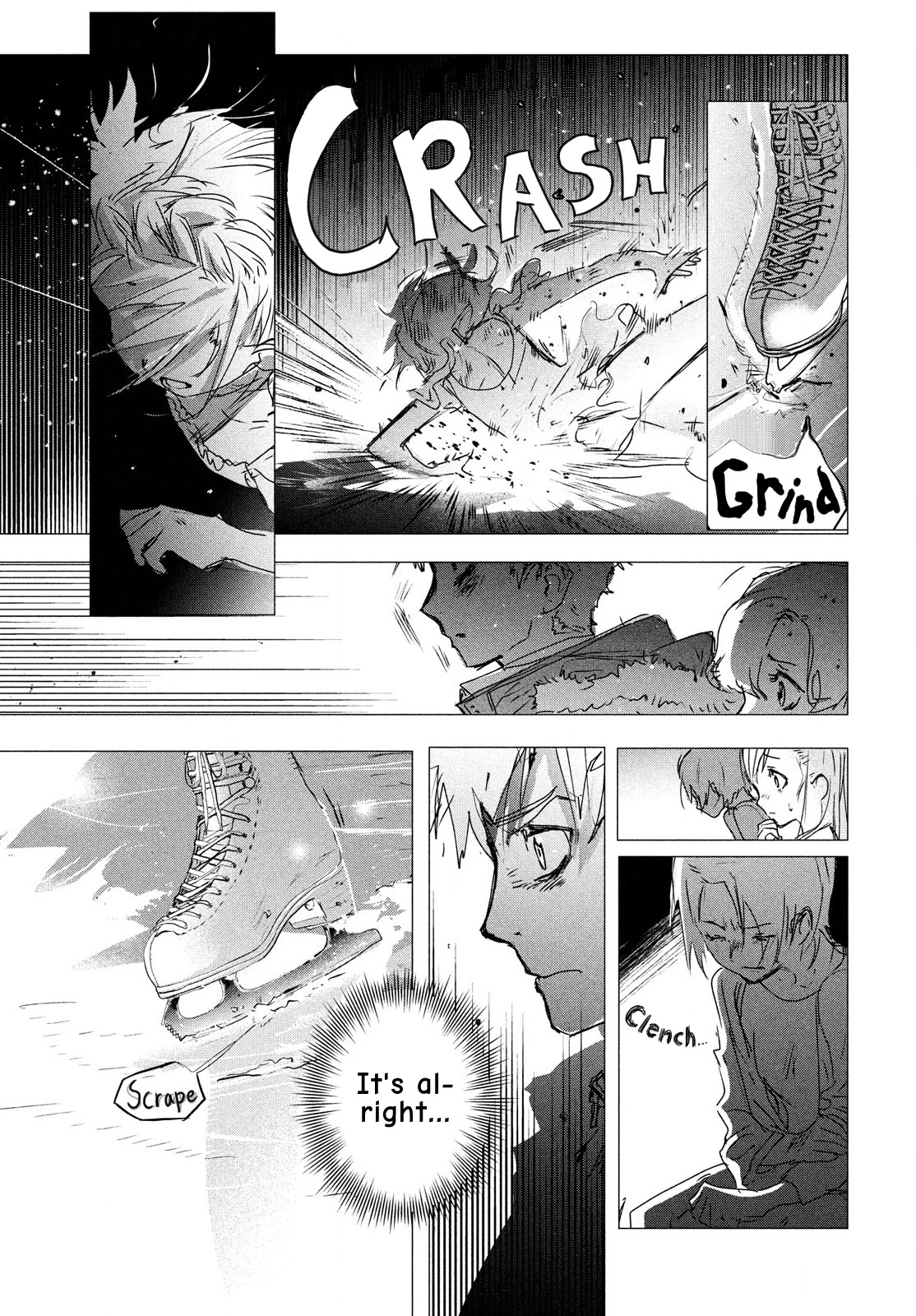Medalist manga, chapter 4, page 32 of 64