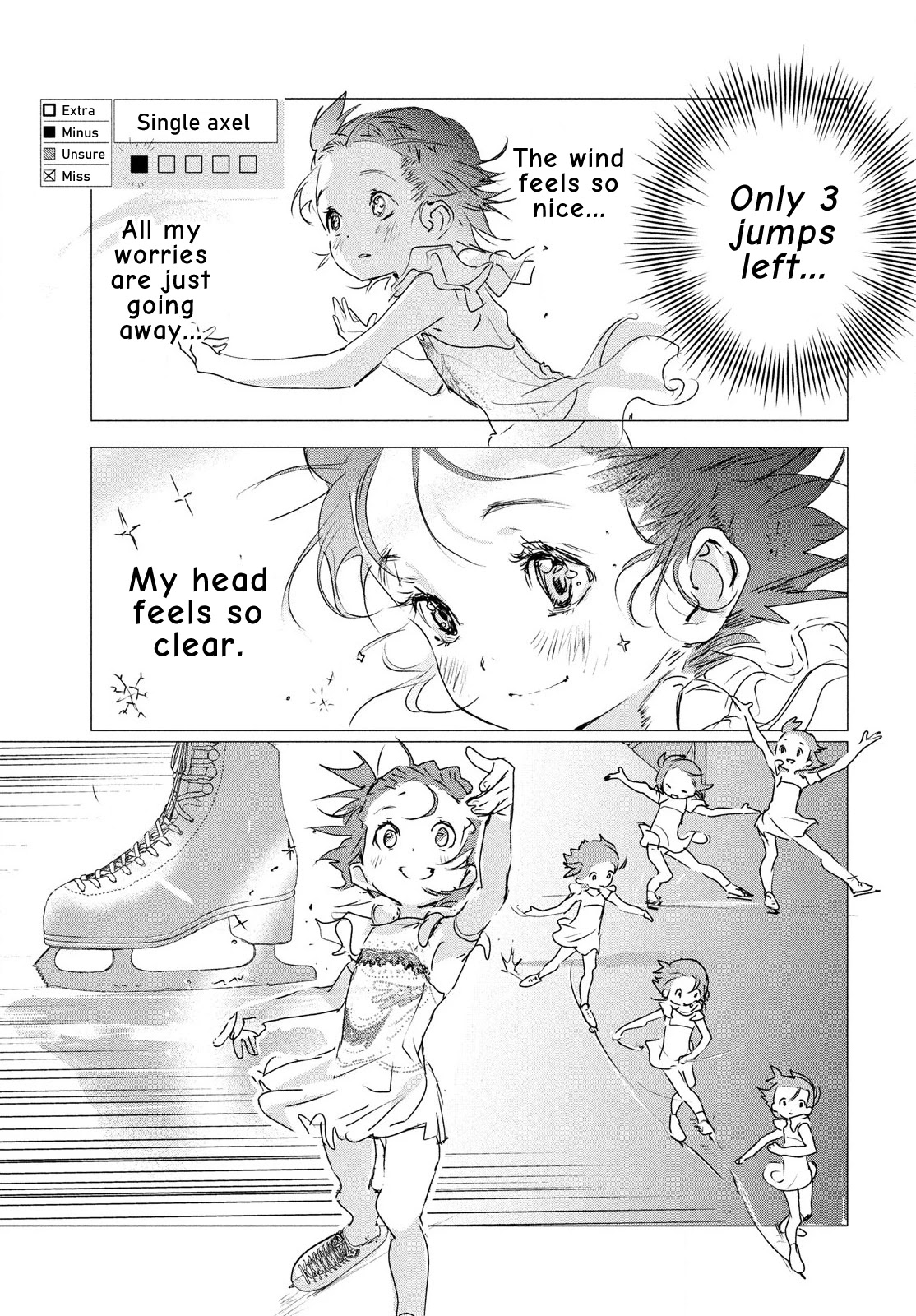 Medalist manga, chapter 4, page 34 of 64