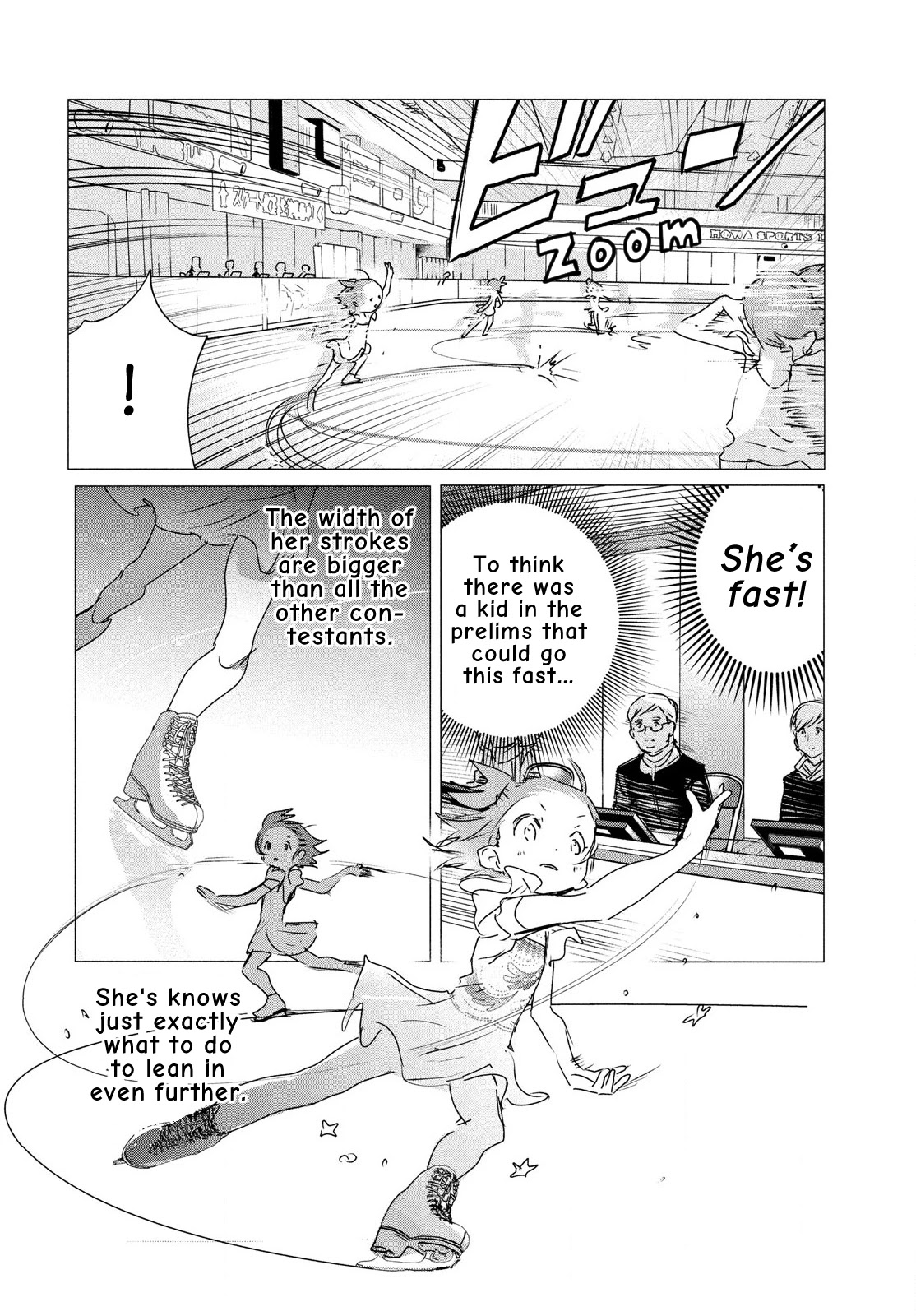 Medalist manga, chapter 4, page 35 of 64