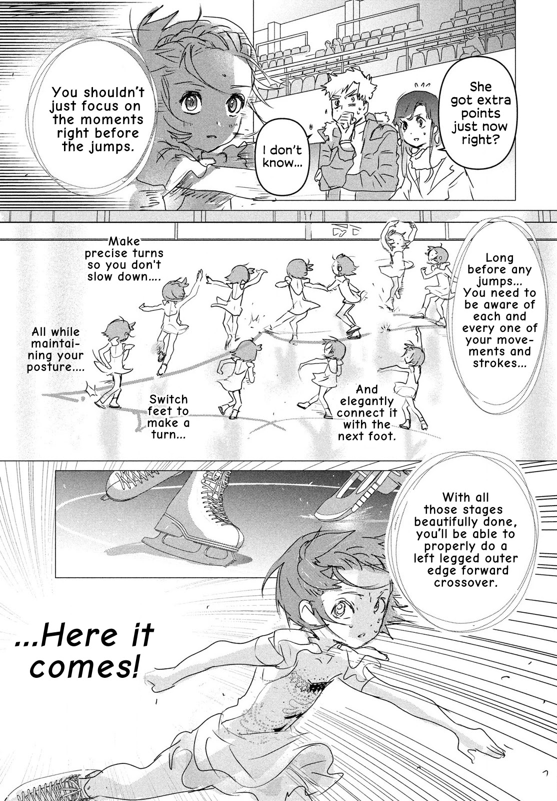 Medalist manga, chapter 4, page 38 of 64