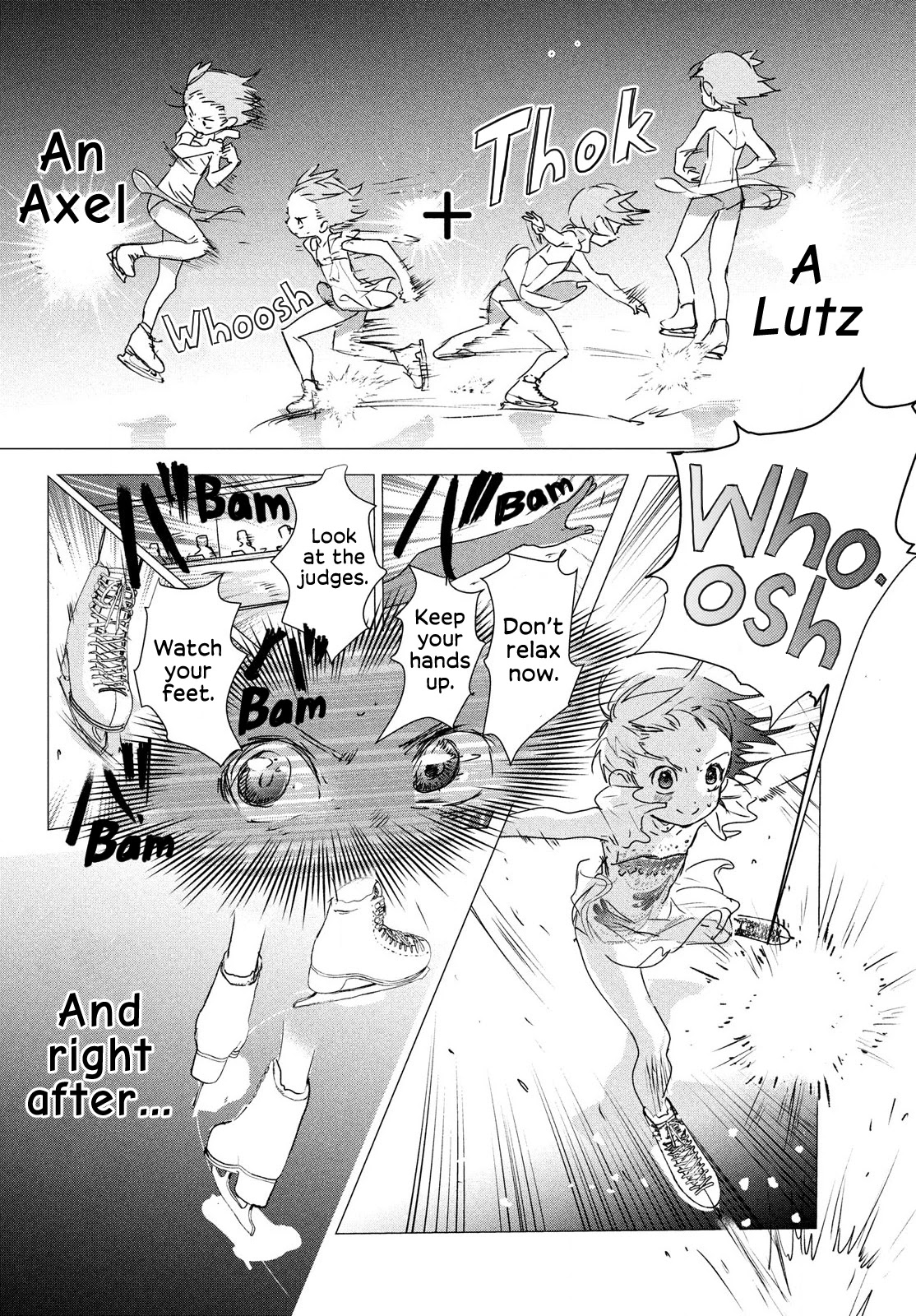 Medalist manga, chapter 4, page 39 of 64