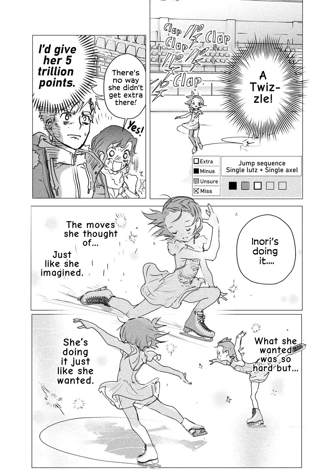 Medalist manga, chapter 4, page 40 of 64