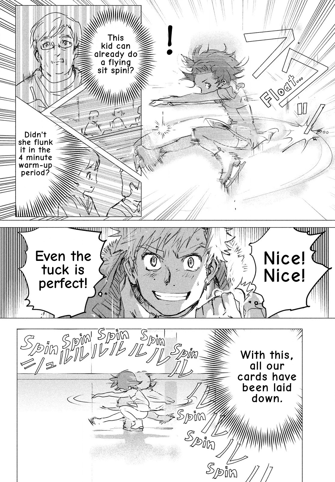 Medalist manga, chapter 4, page 45 of 64