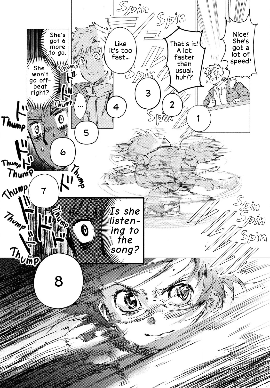Medalist manga, chapter 4, page 46 of 64