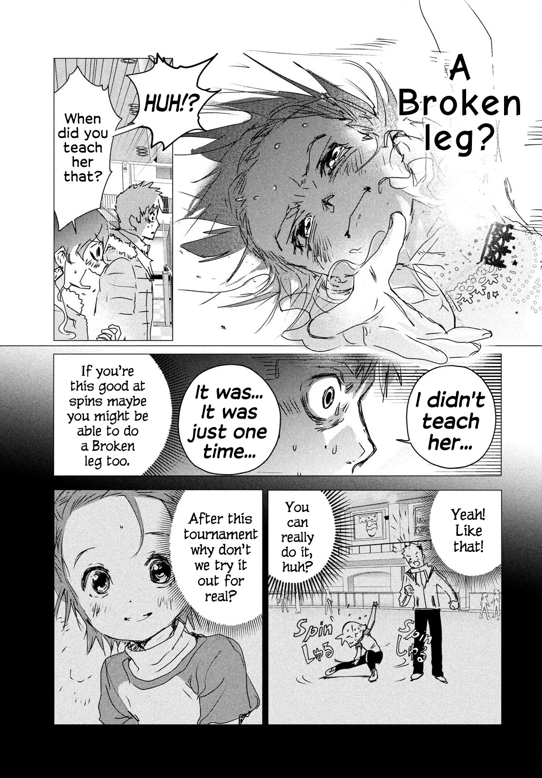 Medalist manga, chapter 4, page 48 of 64