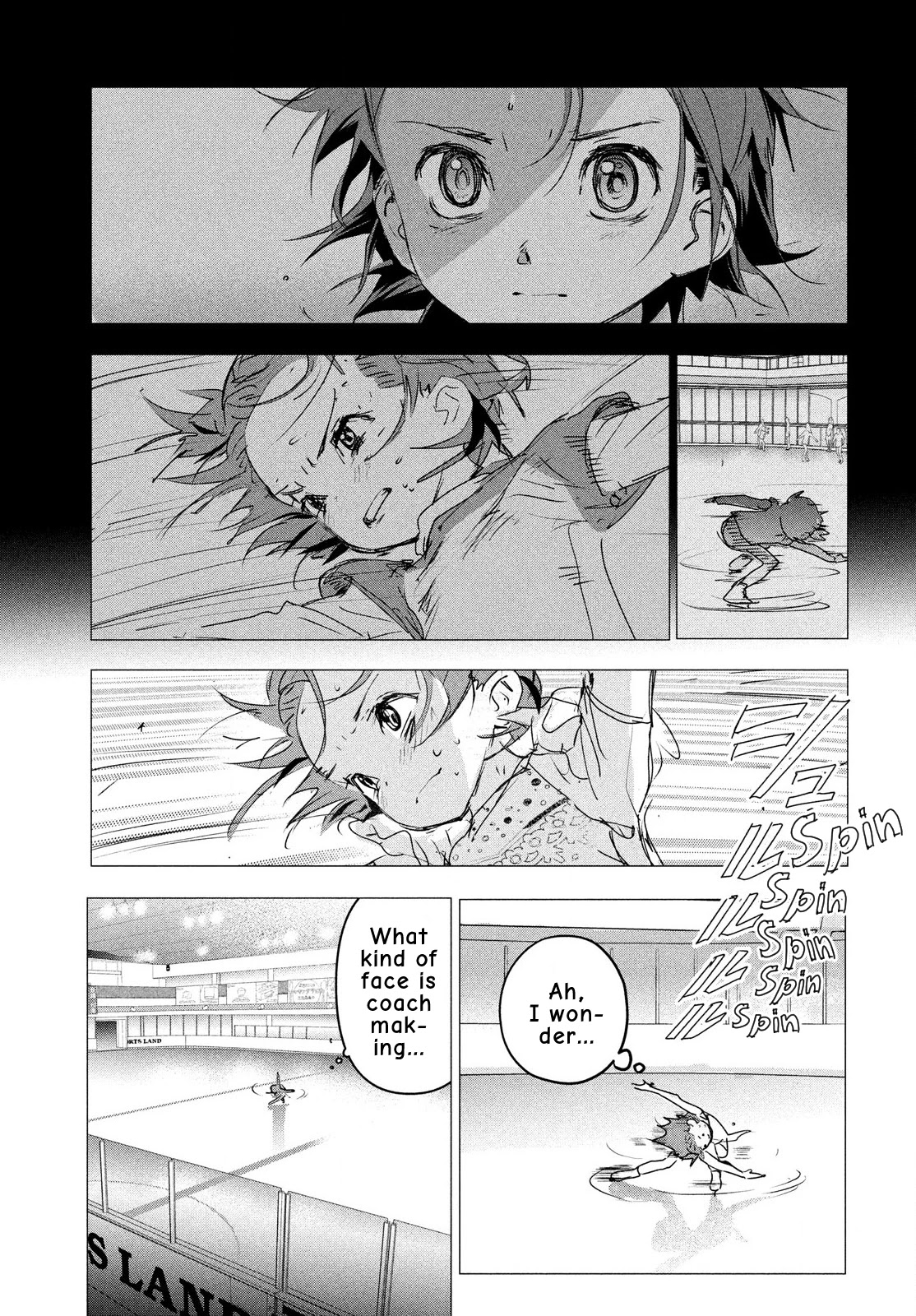 Medalist manga, chapter 4, page 50 of 64
