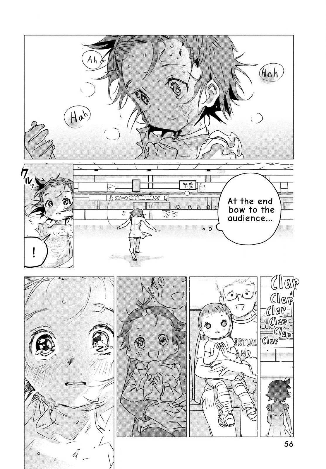 Medalist manga, chapter 4, page 55 of 64