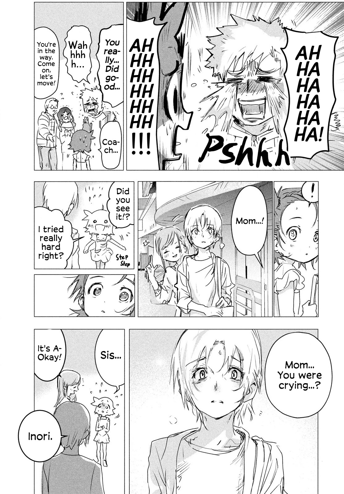 Medalist manga, chapter 4, page 60 of 64