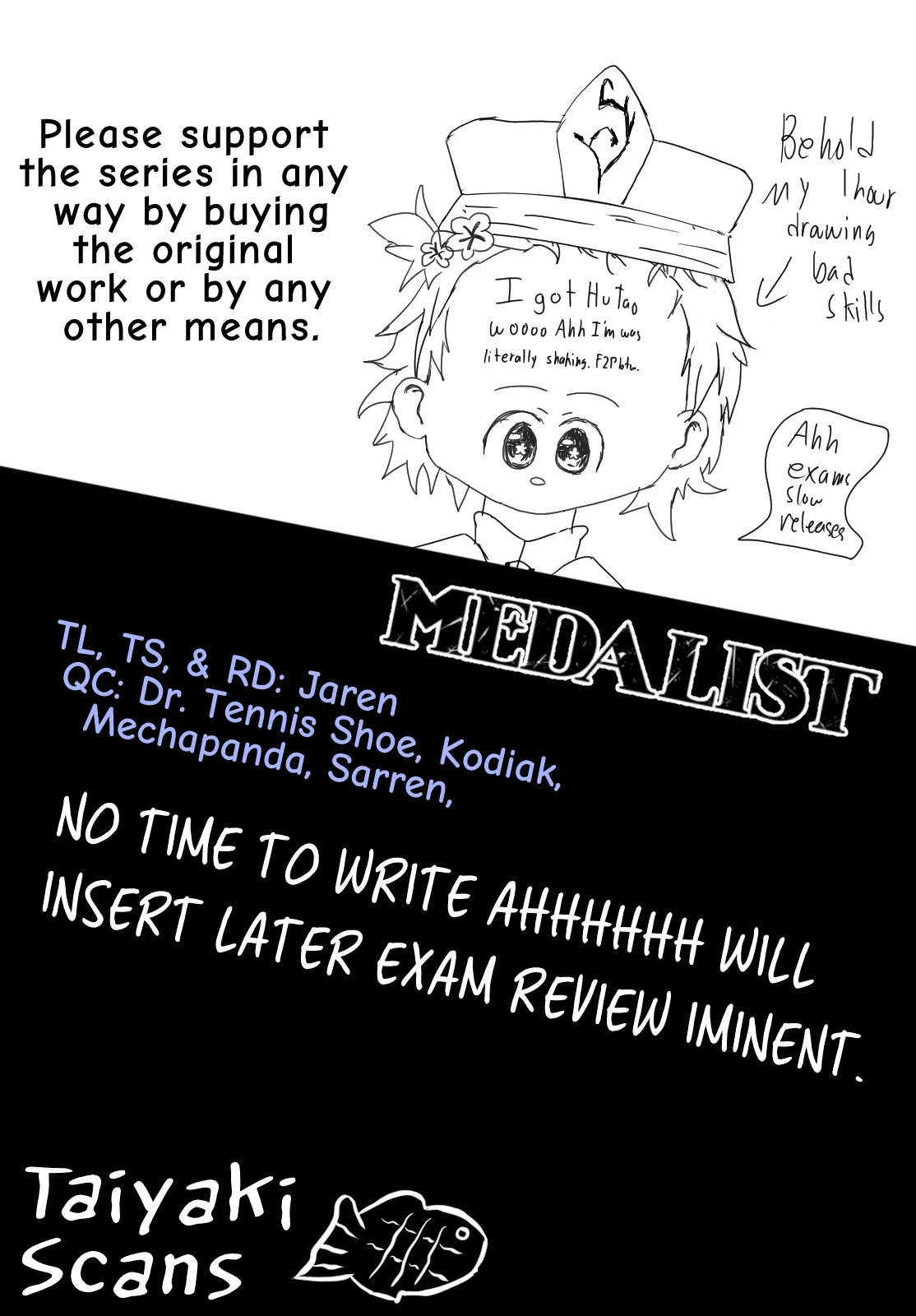 Medalist manga, chapter 4, page 64 of 64