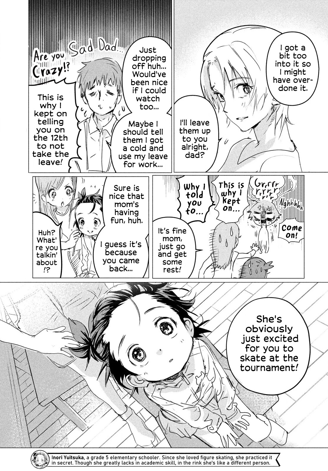 Medalist manga, chapter 4, page 8 of 64