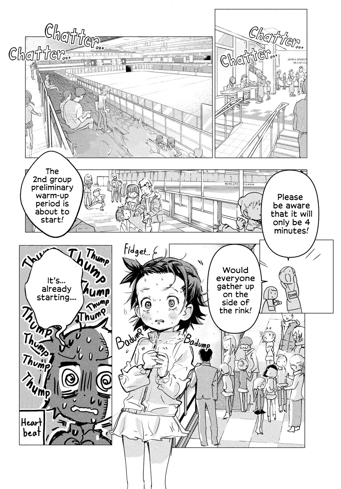 Medalist manga, chapter 4, page 9 of 64