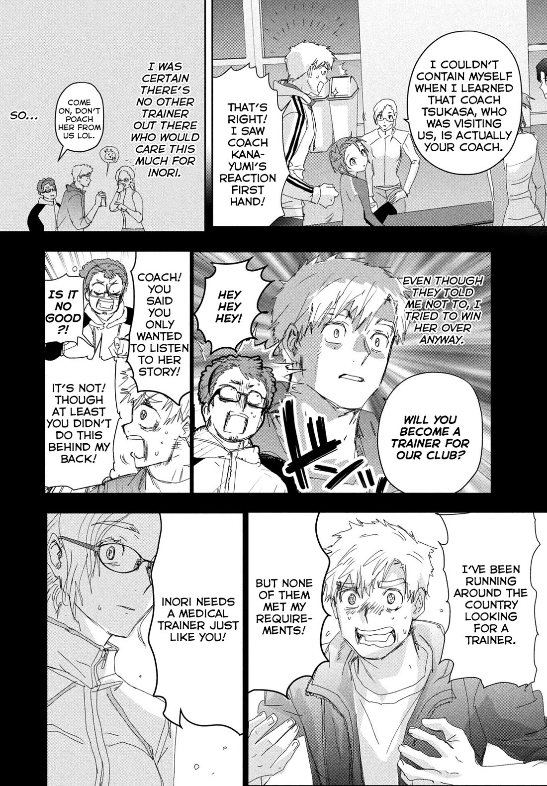 Medalist manga, chapter 41, page 18 of 32