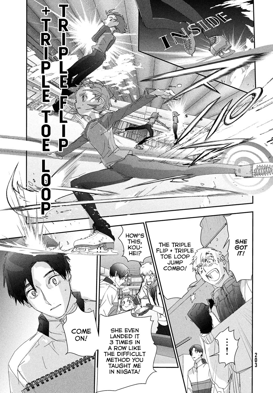 Medalist manga, chapter 41, page 31 of 32