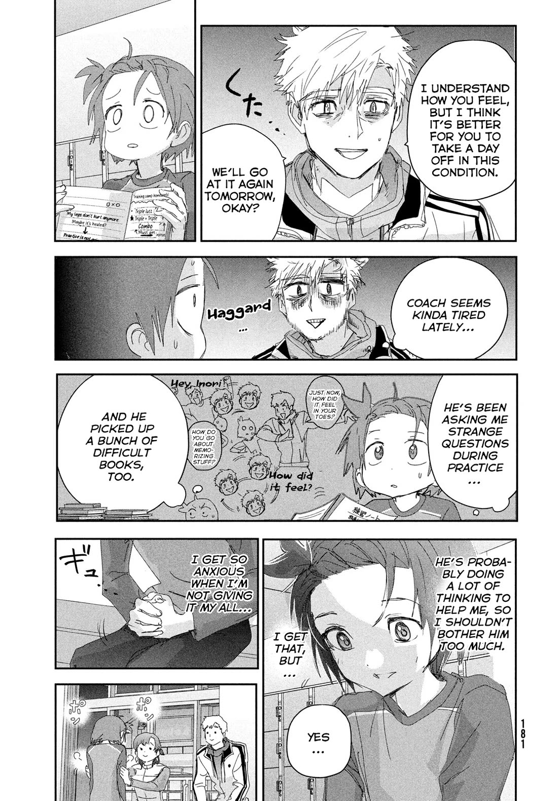 Medalist manga, chapter 41, page 9 of 32