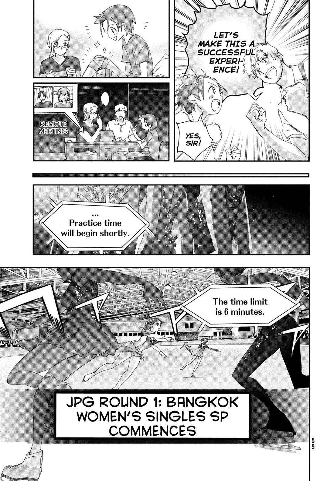 Medalist Chapter 42 page 21 - Chapter 42: JGP Round 1 Bangkok SP