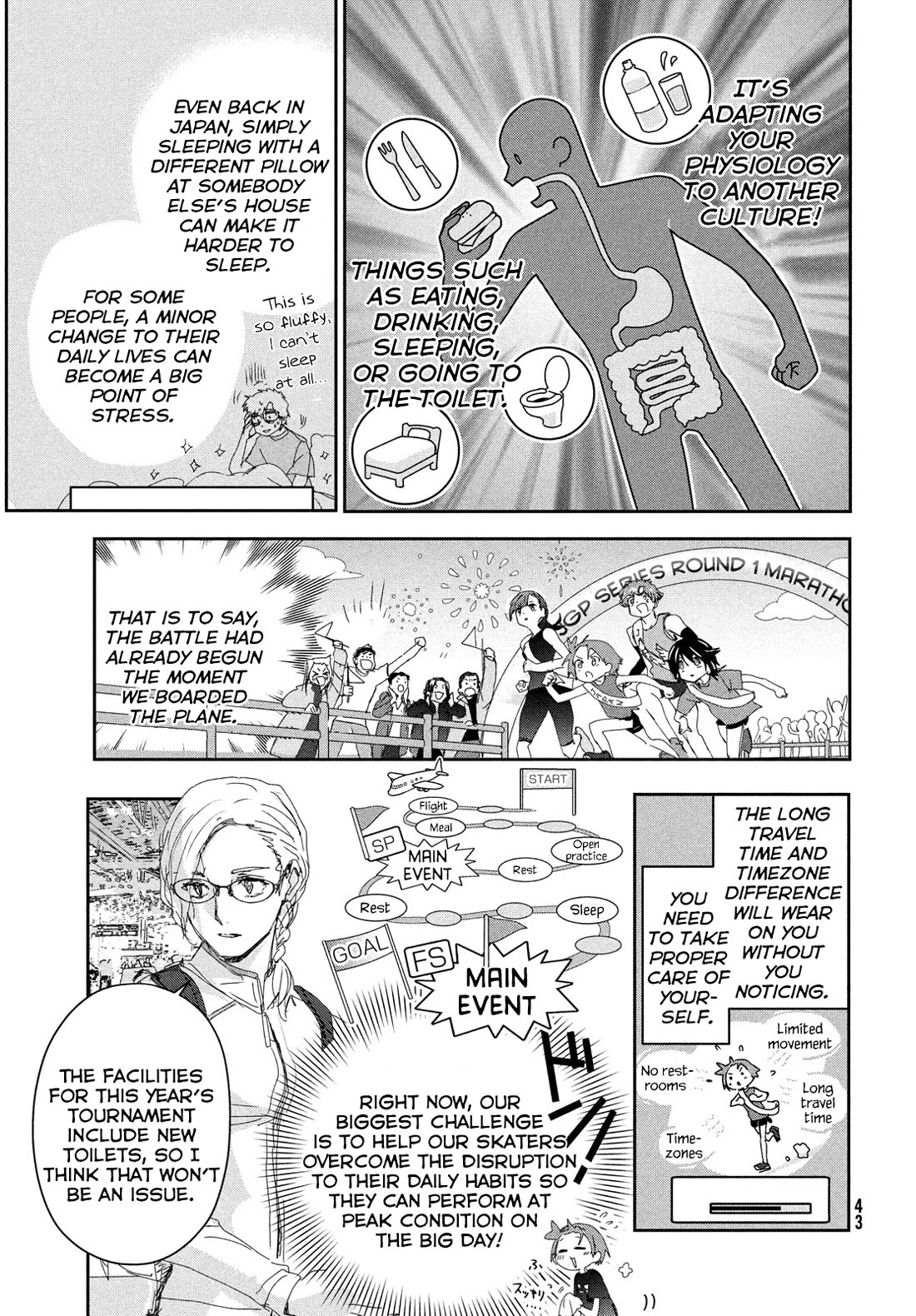 Medalist Chapter 42 page 5 - Chapter 42: JGP Round 1 Bangkok SP
