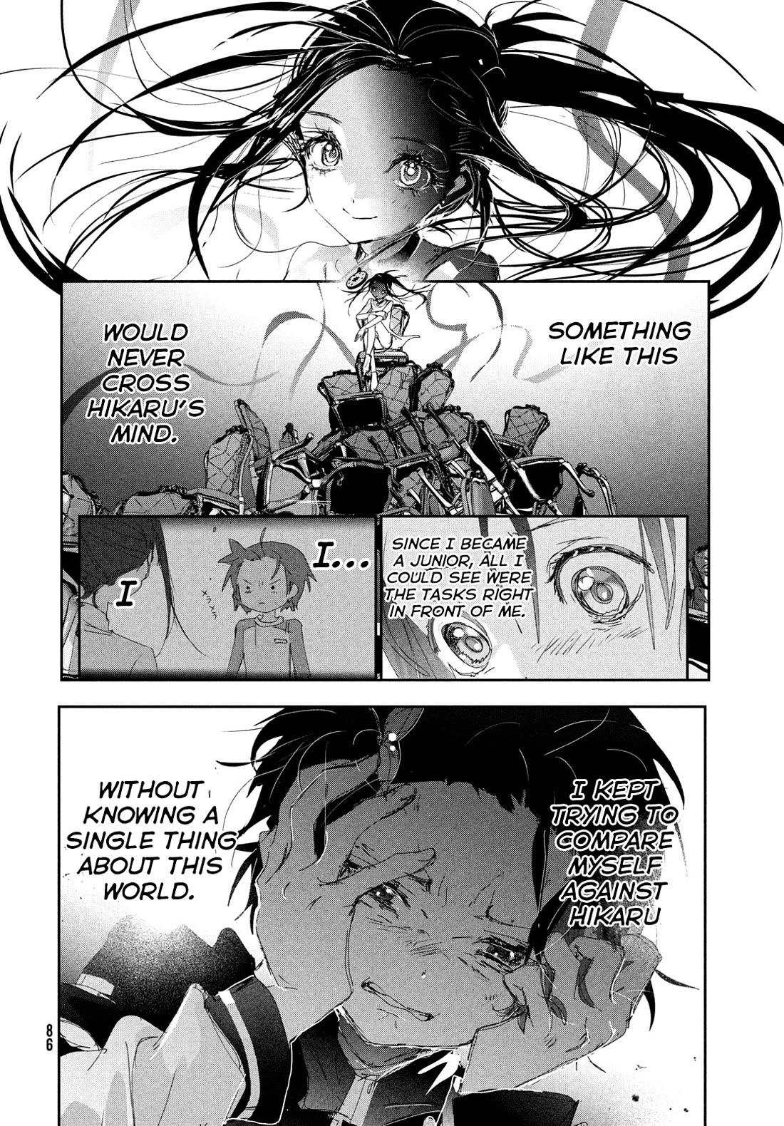 Medalist manga, chapter 43, page 27 of 29