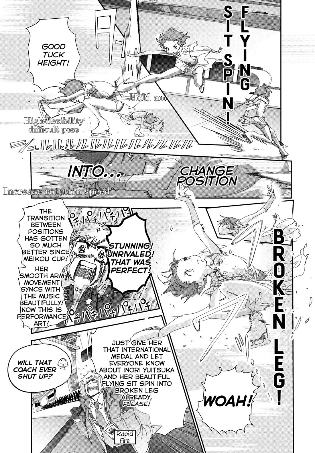 Medalist manga, chapter 43, page 9 of 29