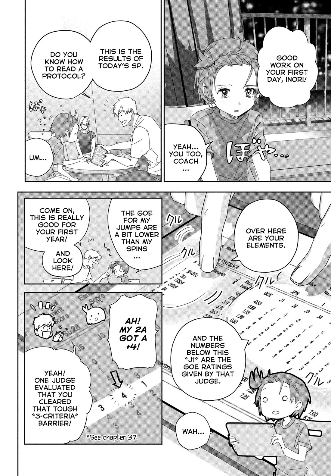 Medalist manga, chapter 44, page 28 of 43