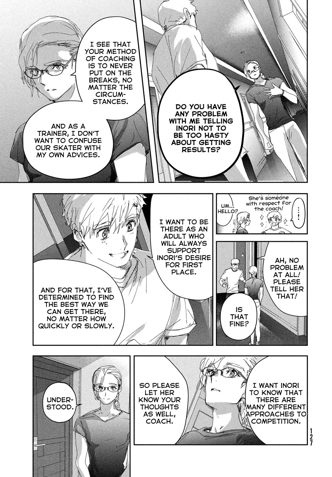 Medalist manga, chapter 44, page 33 of 43