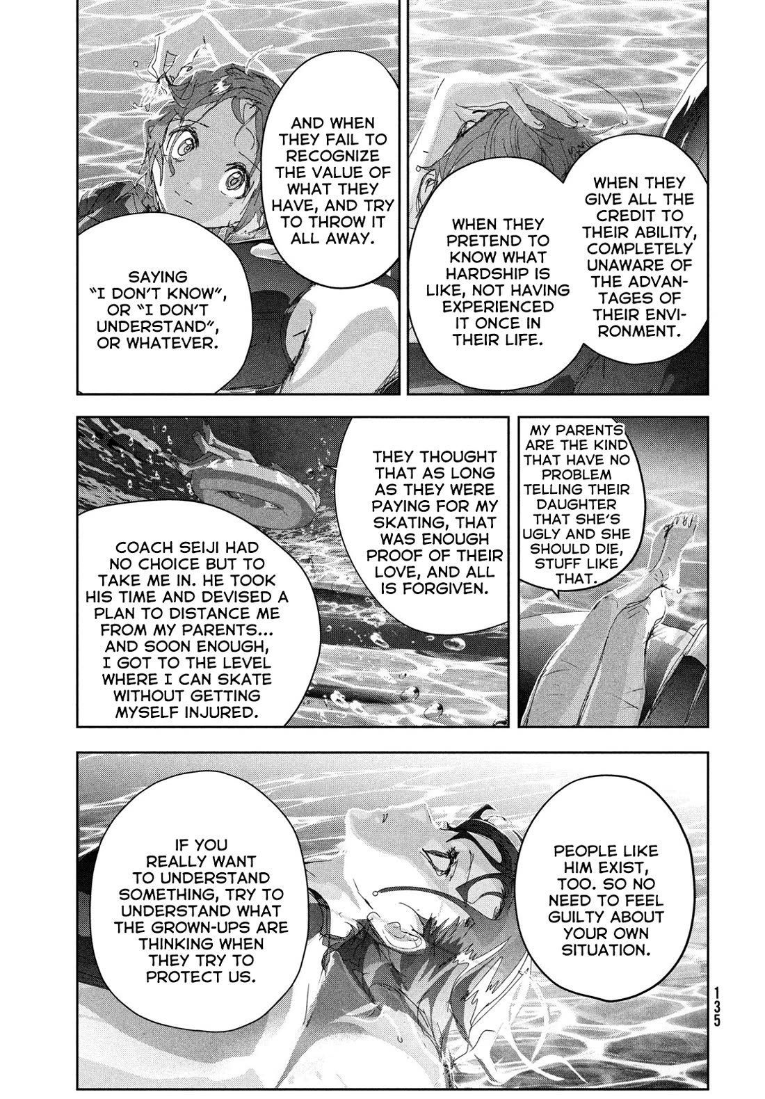 Medalist manga, chapter 44, page 41 of 43