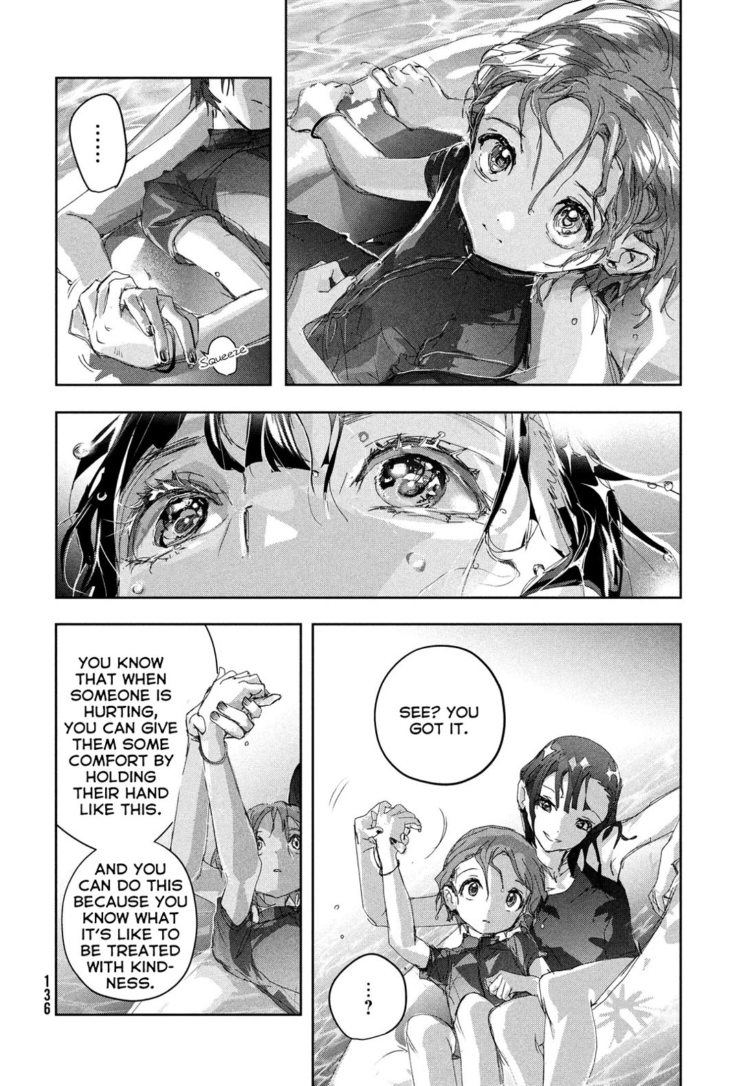 Medalist manga, chapter 44, page 42 of 43