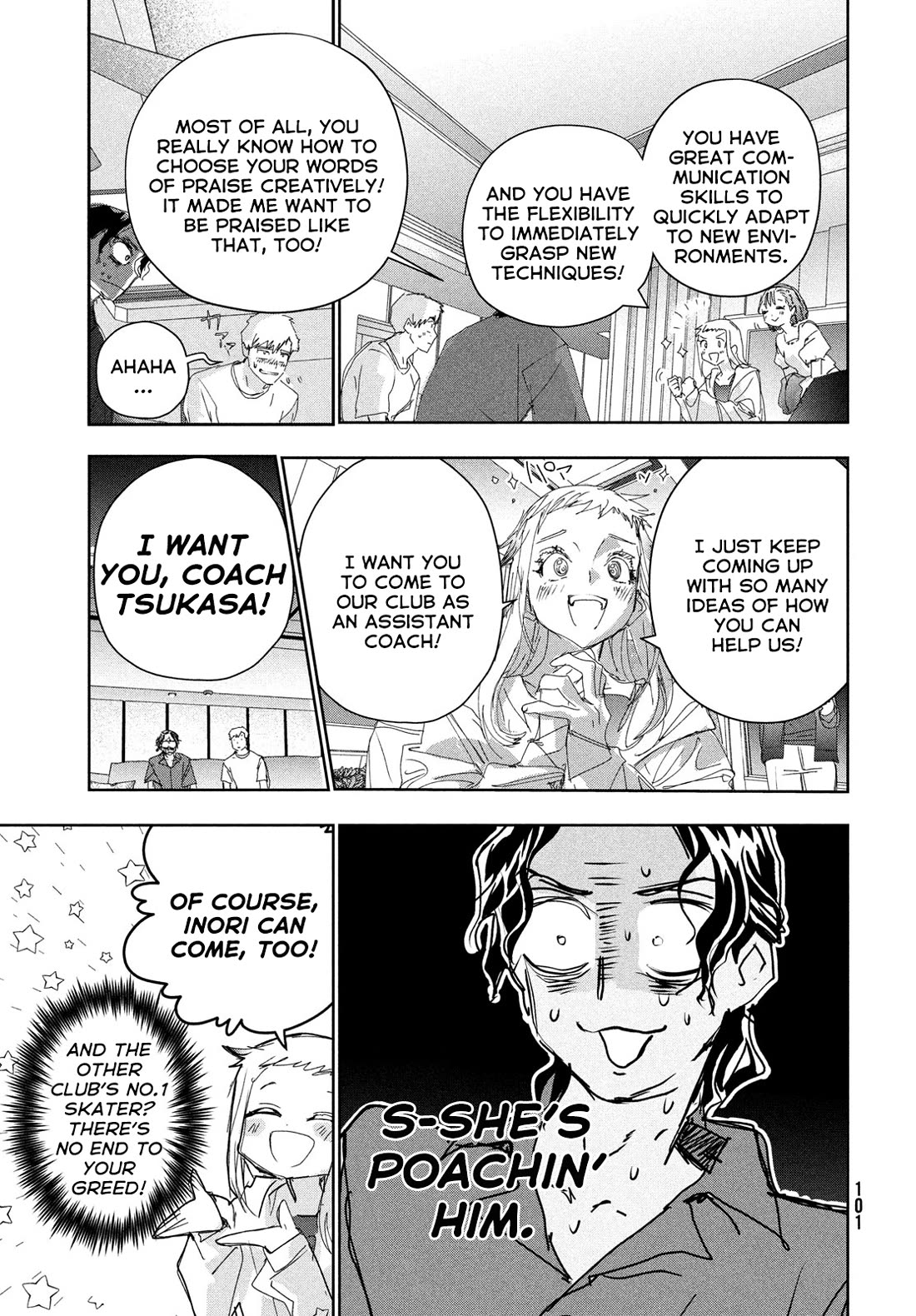 Medalist manga, chapter 45, page 21 of 47