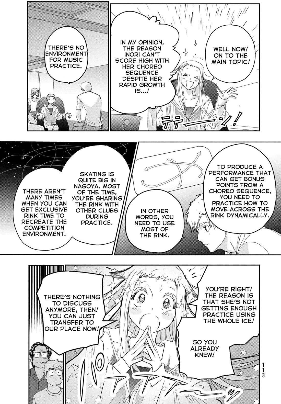 Medalist manga, chapter 45, page 27 of 47
