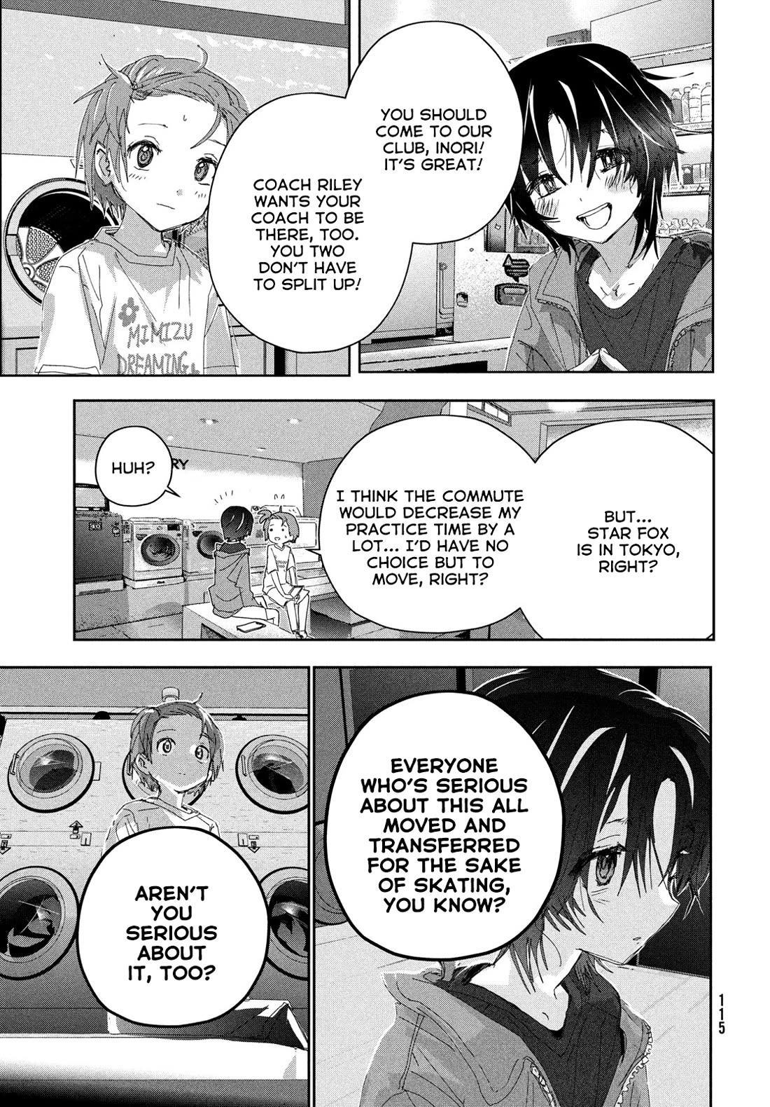 Medalist manga, chapter 45, page 29 of 47