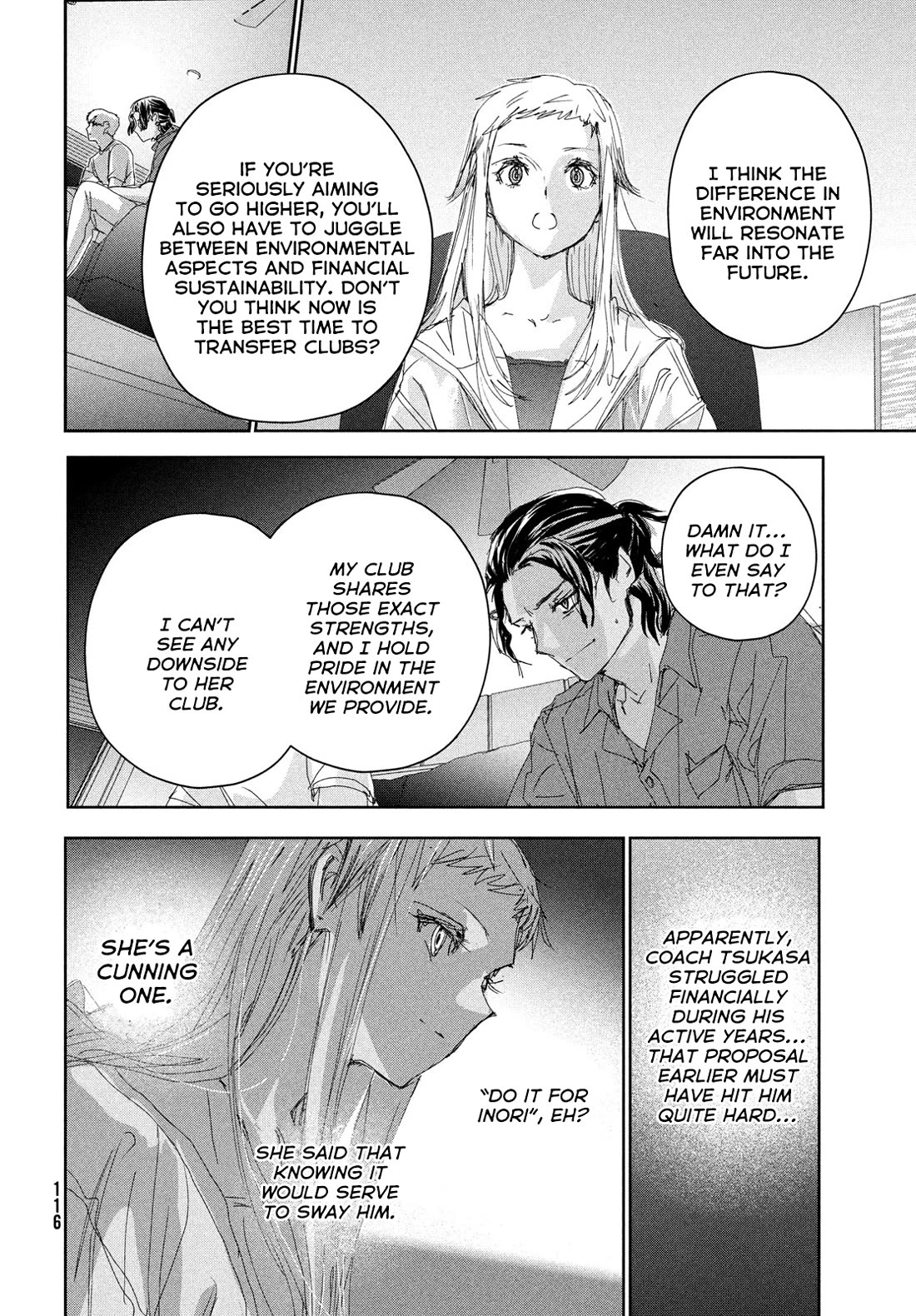 Medalist manga, chapter 45, page 30 of 47