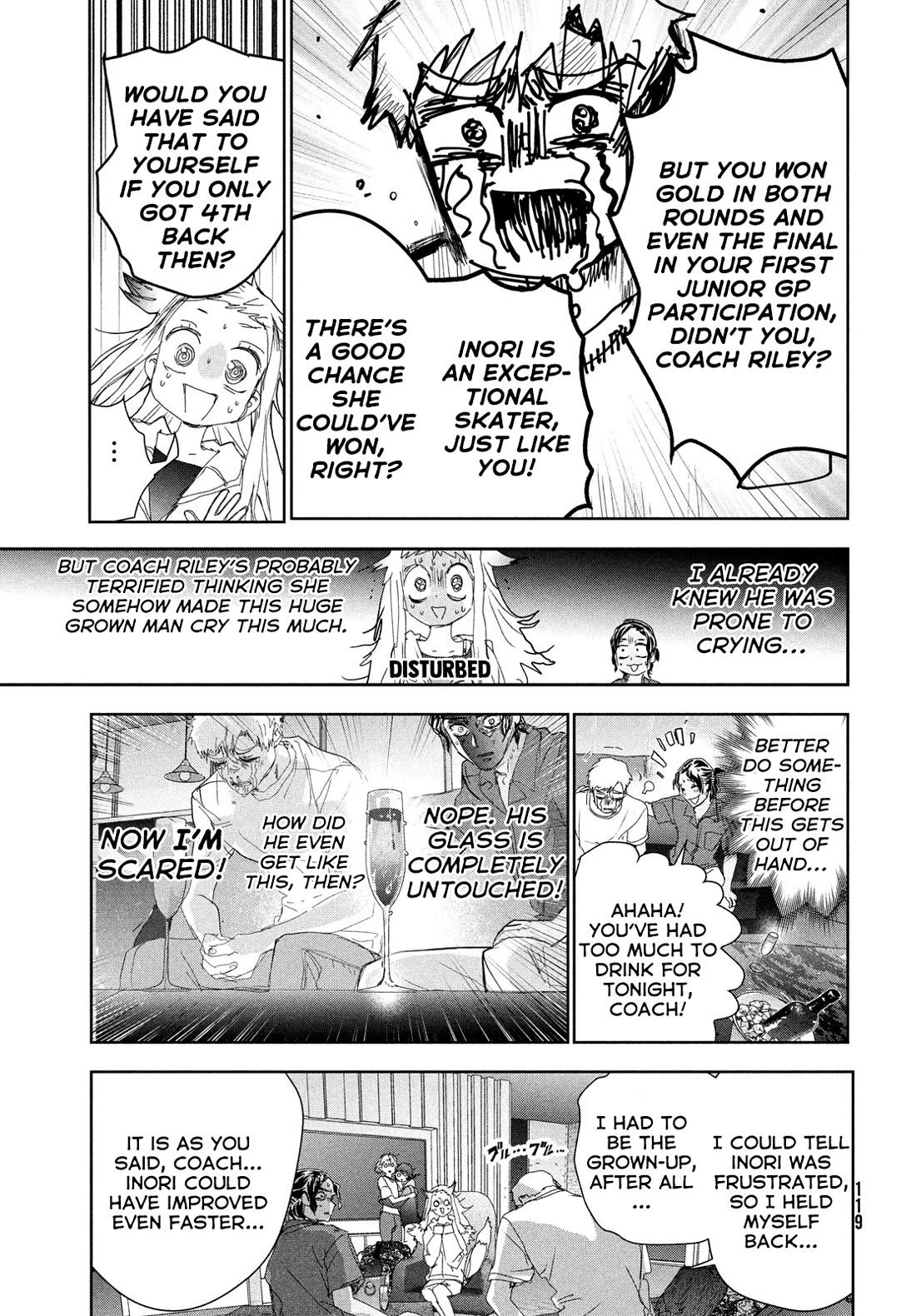 Medalist manga, chapter 45, page 33 of 47