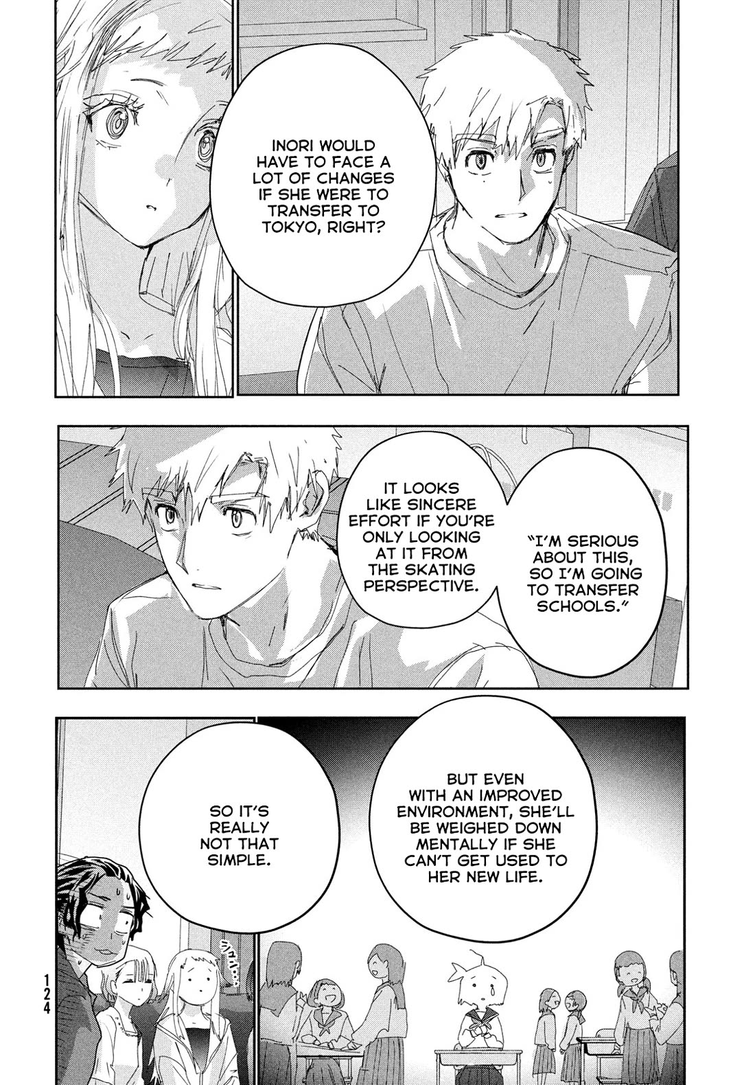 Medalist manga, chapter 45, page 38 of 47