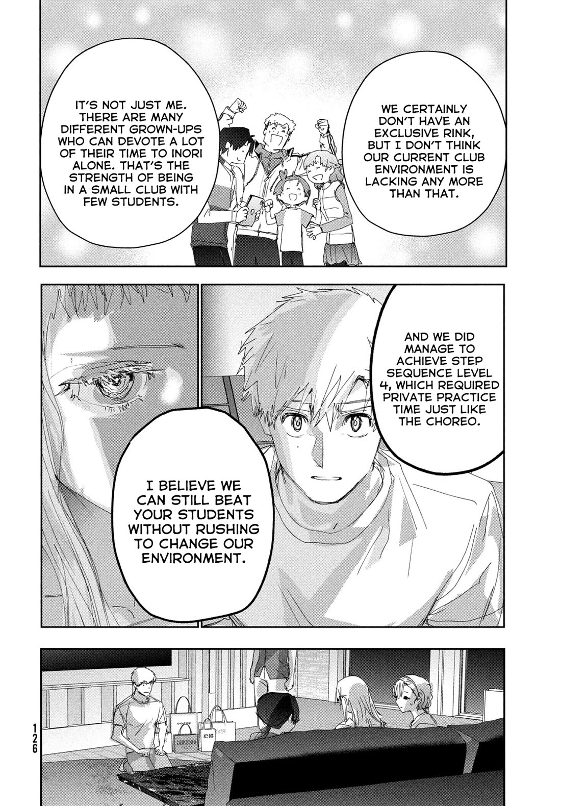 Medalist manga, chapter 45, page 40 of 47