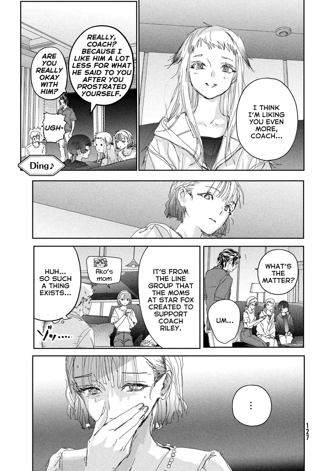 Medalist manga, chapter 45, page 41 of 47